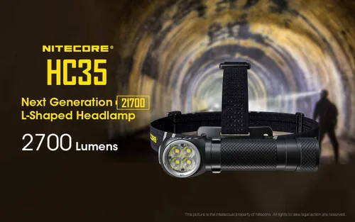 Miniatura 6 de Nitecore HC35 - Faro LED recargable - 4 x CREE XP-G3 S3 con 2 baterías recargables NL2153HP de alto rendimiento