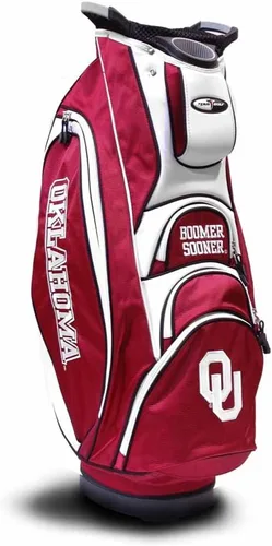Miniatura 8 de Team Golf NCAA 10-Way Top with Integrated Dual Handle & External Putter Well, Cooler Pocket, Padded Strap, Umbrella Holder & Removable Rain Hood