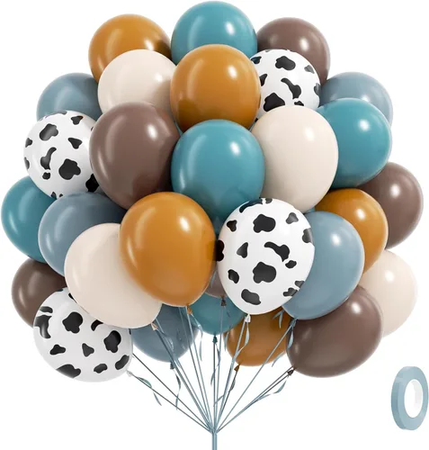 Miniatura 11 de Globos de color rosa claro y blanco, 60 unidades de 12 pulgadas, globos de confeti de color rosa perla claro y blancos para boda, despedida