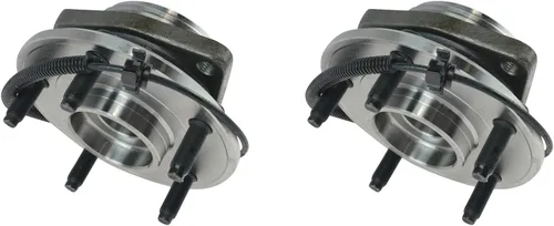 Miniatura 6 de Conjunto de Rodamientos de Rueda y Cubo Delantero Izquierdo y Derecho TRQ 2 Piezas Compatible con Jeep Wrangler 2007-2017 2018 Wrangler JK