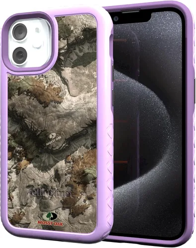 Miniatura 34 de cellhelmet Mossy Oak Agua Yellowfin Funda de doble capa en gris diseñada para iPhone 13 Mini a prueba de golpes y caídas, duradera, como se ve