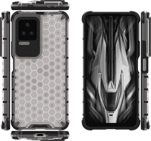 Miniatura 146 de Funda para Xiaomi Poco M5s 4G, Funda para Redmi Note 10 4G / Note 10S 4G / Note 11 SE (India) Case Case 2 en 1 Funda para teléfono Blanco