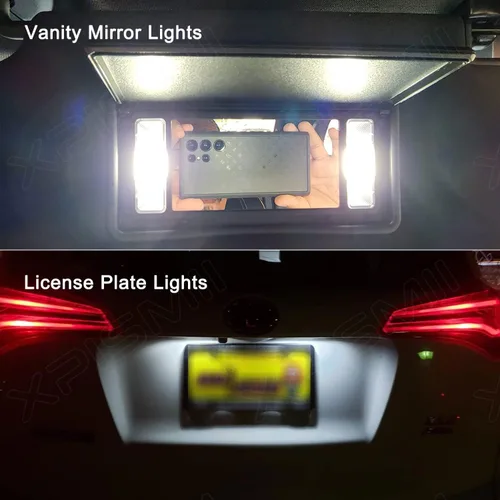 Miniatura 7 de Xpismii Kit de 18 Piezas de Luces LED Interiores Blancas de 6000K Expedition de Repuesto para Ford Expedition 2007 2008 2009 2010 2011 2012 2013