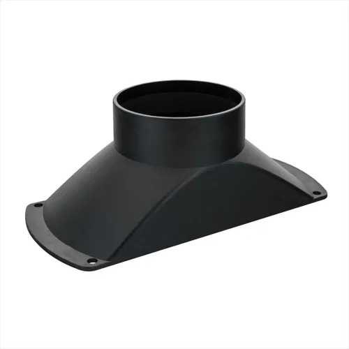Miniatura 9 de POWERTEC 70169V Mini Gulp Dust Hood con puerto de identificación de 4 pulgadas, colector de polvo de plástico ABS para manguera de recolección