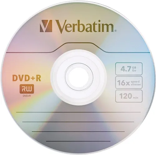 Miniatura 2 de Verbatim Discos DVD+R en Blanco Tinta AZO 4.7GB 16X Discos Grabables - Paquete de 25 Discos