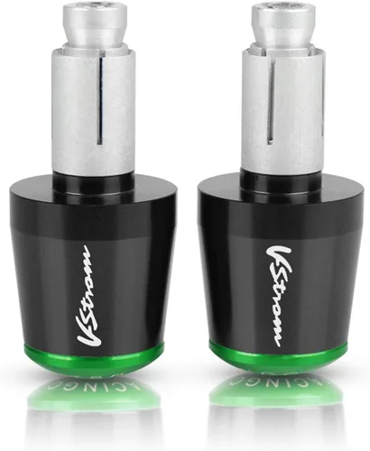 Miniatura 7 de Para Suzuki V-Strom 650/DL650 250/DL250 V-Strom 650 DL1000/V-STROM motocicleta 7/8 pulgadas 0.866 in manillar mano agarraderas tapa de extremo