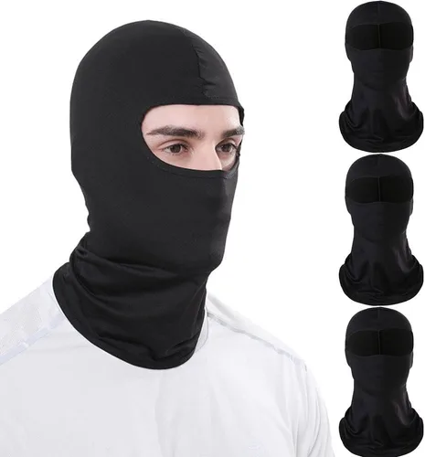 Miniatura 2 de Pasamontañas para hombre, máscara de esquí, pasamontañas, resistente al viento, a prueba de polvo, protector solar, cubiertas de cara completa