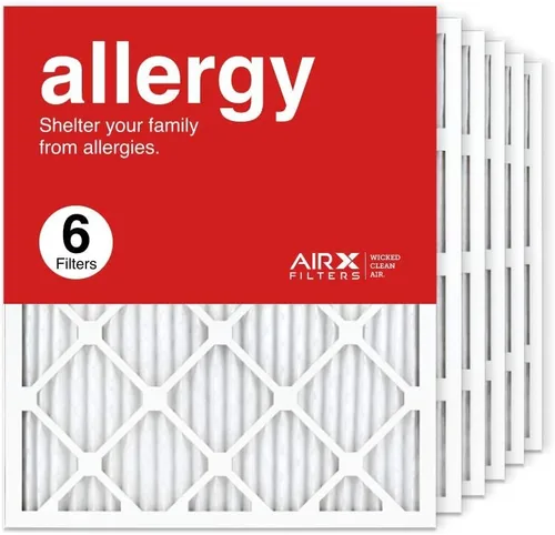 Miniatura 8 de AIRx Filters Filtro MERV 11 para horno de aire 10 x 30 x 1 para alergias, polvo y caspa de mascotas (paquete de 6), filtro de repuesto plisado