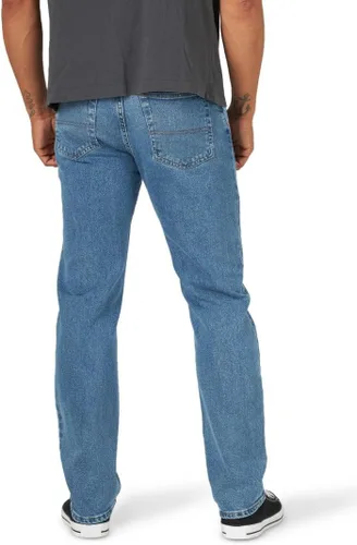 Miniatura 3 de Wrangler Authentics - Jeans de ajuste estándar y cintura Comfort Flex para hombre