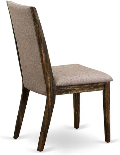 Miniatura 12 de East West Furniture F2LA7-716 Juego de comedor, mediano