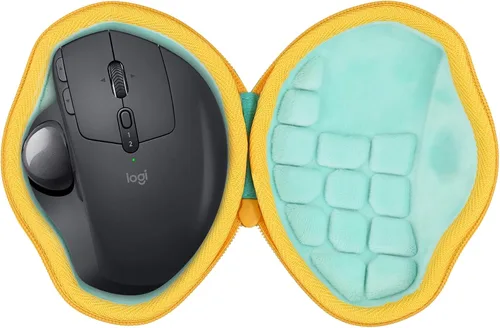 Miniatura 12 de co2CREA Carcasa rígida de repuesto para mouse Logitech MX Ergo S/MX Ergo Wireless Trackball (caja negra)