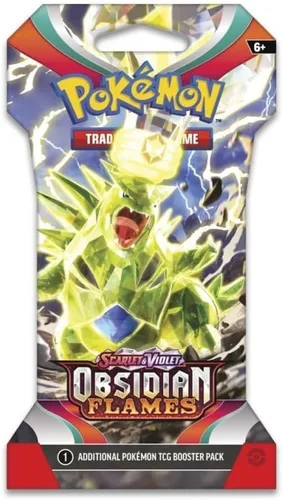 Miniatura 3 de Pokemon Scarlet & Violet - Paquete de 8 sobres de 3 llamas de obsidiana