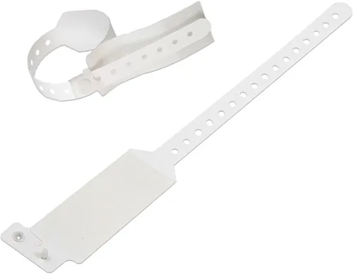 Miniatura 8 de Bandas de identificación de hospital, pulsera médica de tamaño adulto, pulseras impermeables para pacientes, pulsera de identificación de hospital
