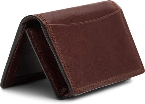 Miniatura 2 de Bosca - Funda para tarjetas de 2 bolsillos de piel Dolce para hombre