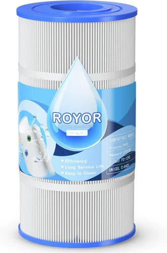 Miniatura 9 de ROYOR CX900RE - Cartucho de filtro de piscina compatible con cartucho de filtro de piscina Hayward C900, repuesto de filtro de piscina para PA90