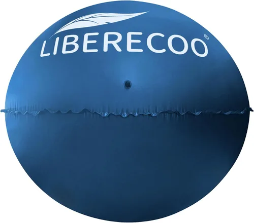 Miniatura 9 de LIBERECOO Almohadas de piscina redondas de 4 pies para piscinas sobre el suelo - Almohadas de invierno súper duraderas de 0.4 mm Almohadas