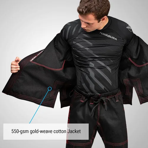 Miniatura 4 de Hayabusa Goorudo 3 Gold Weave Jiu Jitsu Gi