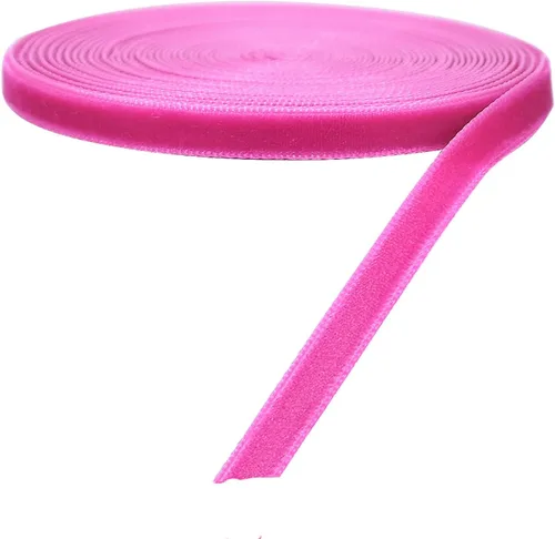 Miniatura 55 de Chenkou Craft 5 yardas de cinta de terciopelo para decoración navideña y embalaje artesanal