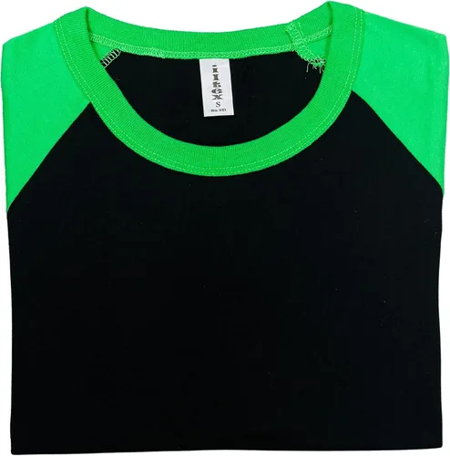 Miniatura 2 de ILTEX Raglan - Camiseta de manga raglán 34 para béisbol, unisex (más de 30 colores)
