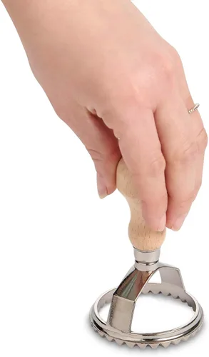 Miniatura 8 de Fante Molde para hacer 1 Docena de ravioles, redondo, Metálico
