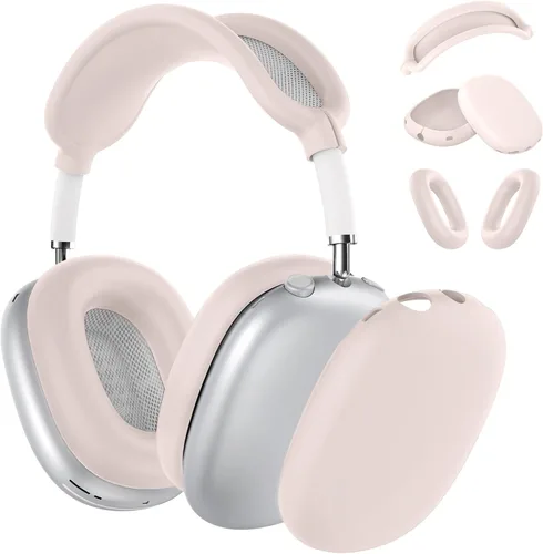 Miniatura 16 de Funda rígida para AirPods Max con modo de sueño, funda de transporte para auriculares con almohadillas de silicona para AirPods