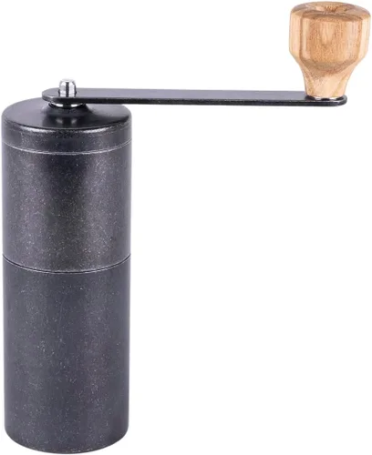 Miniatura 5 de Molinillo de café vintage Inox, fabricado en Japón, pulido a mano, hoja de cerámica, acero inoxidable, tratamiento de envejecimiento, irrompible