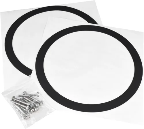 Miniatura 5 de Timpano 6.5 altavoces marinos de 450 vatios por par TPT-CX6MW-4 altavoces coaxiales impermeables de 2 vías, 1 par, blanco, resistentes a