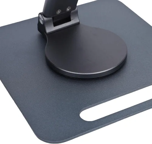 Miniatura 6 de Tyenaza Aluminum Alloy Tablet Stand Rotating Foldable Adjustable Desktop Phone Tablet Holder Hollow Out Heat Dissipation for Live Streaming Drawing