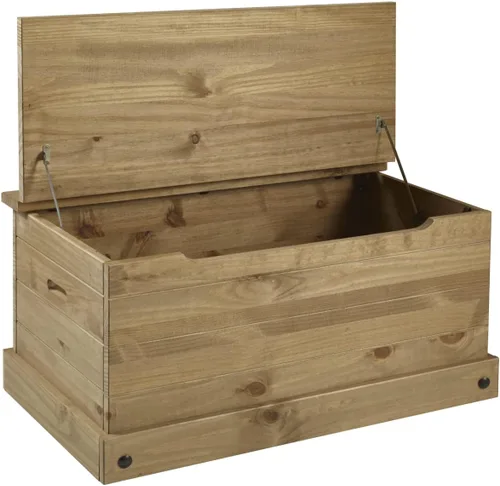 Miniatura 4 de Tronco de almacenamiento de madera Corona otomana Muebles Dash