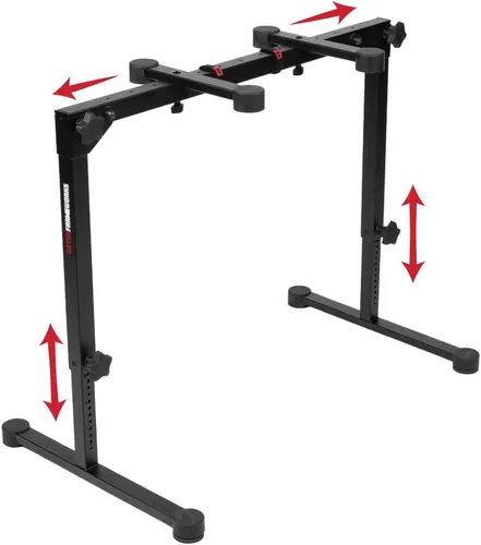 Miniatura 12 de Gator Frameworks Serie de teclados Nivel 2º adicional para el soporte de mesa estilo GFW-KEY-6000, (GFW-KEY-6000-2T)