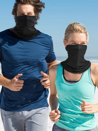 Miniatura 5 de Geyoga Neck Gaiter Bandana Face Mask Summer UV Protection Cooling Breathable Face Mask Neck Scarf Balaclava for Men Women