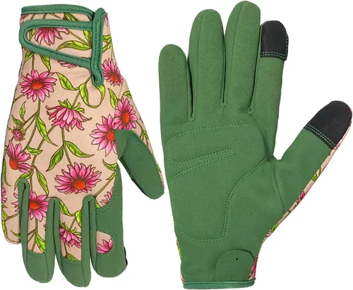 Miniatura 21 de Guantes de jardinería para hombres y mujeres, a prueba de espinas y resistentes a pinchazos, guantes de trabajo de seguridad y jardinería, regalos