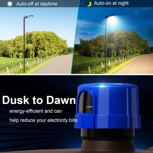 Miniatura 4 de ledmo Luz LED de estacionamiento de 300 W, accesorio de iluminación de inundación de seguridad para zonas comerciales al aire libre con sensor