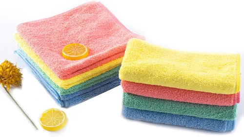 Miniatura 4 de Matthew - Paquete de 12 paños de limpieza de microfibra (12 x 12 pulgadas), trapos de limpieza de absorción de agua, reutilizables y lavables