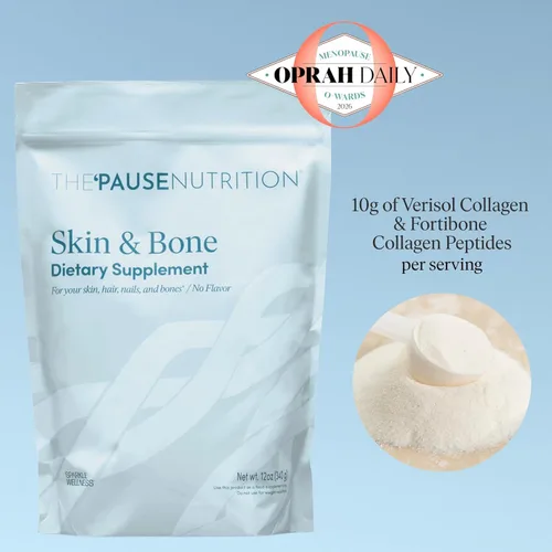 Miniatura 2 de The 'Pause Life Skin & Bone, Verisol & Fortibone Péptidos de colágeno, fórmula en polvo con ácido hialurónico y vitamina C, suplemento sin gluten