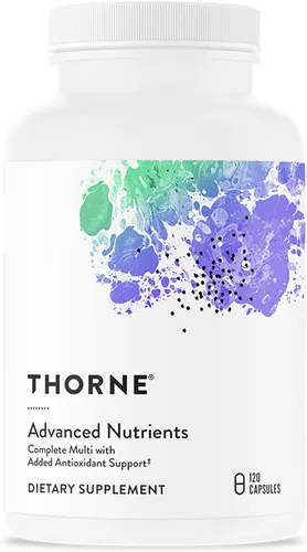 THORNE - Nutrientes avanzados - Suplemento multivitamínico y mineral con ribósido de nicotinamida y resveratrol - Apoyo básico, envejecimiento