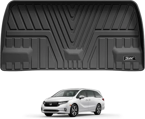 3W Forro de carga para Honda Odyssey 2018-2025 2026, ajuste personalizado, mini furgoneta de pasajeros, para todo tipo de clima, resistente, color