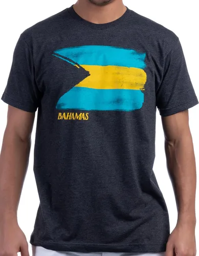 Miniatura 126 de Naciones del Mundo Camiseta Unisex con Símbolo de Bandera de Orgullo Nacional y Escudo para Hombres o Mujeres