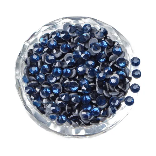 Miniatura 64 de LPBeads 10000 unidades de diamantes termoadhesivos SS6 amatista con parte trasera plana, gemas de diamantes de imitación de cristal redondas