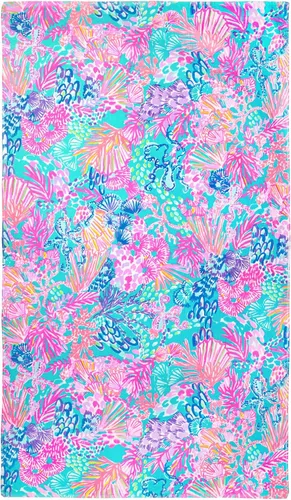 Miniatura 12 de Lilly Pulitzer Toalla grande para piscina/playa de tamaño extra, 40 x 70, toalla grande de felpa para adultos, Soleil It On Me