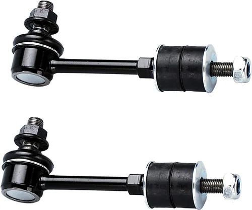 Miniatura 33 de 2 paquetes de kit de enlace de barra estabilizadora Compatible con Jeep TJ 1997-2006, enlace de barra antivuelco delantera Compatible con Jeep