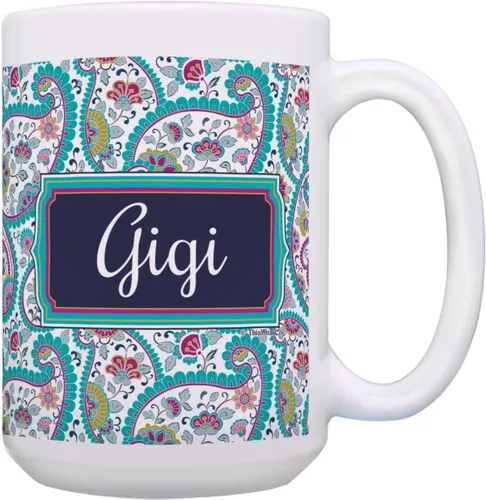 Miniatura 16 de ThisWear Gigi - Taza de café de cerámica de 11 onzas con asa para el Día de la Madre