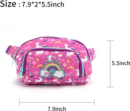 Miniatura 2 de Riñonera para niños, bolso de viaje para niñas