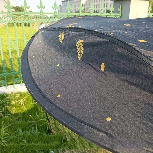 Miniatura 3 de Toldo para silla de ruedas eléctrica, toldo ajustable para silla de ruedas, cubierta de lluvia, gasa lateral, transpirable, resistente a los rayos