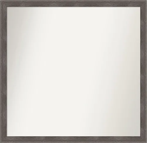 Miniatura 52 de Amanti Art Espejo personalizado, espejo de baño gris plomo a rayas, espejo de pared o espejo de tocador de baño sobre el fregadero