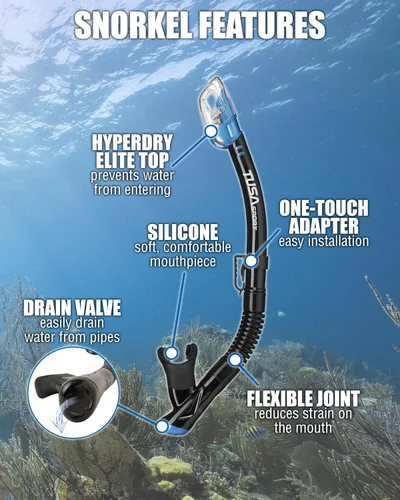 Miniatura 2 de TUSA Snorkel Dry Top