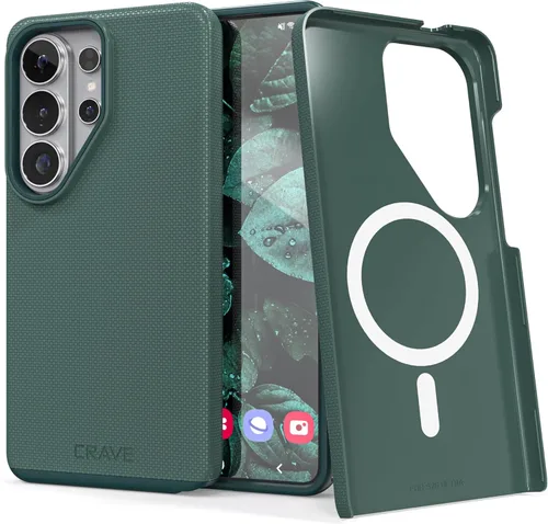 Miniatura 69 de Crave Funda para Galaxy S22 Ultra, funda de doble capa de protección a prueba de golpes para Samsung Galaxy S22 Ultra 5G (6.8 pulgadas) - Negro