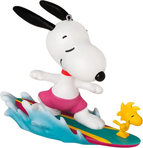Miniatura 7 de Adorno navideño colgante de Hallmark Keepsake 2023, Snoopy de Peanuts en el punto de mira, Snoopy pirata, regalos para fanáticos de Peanuts