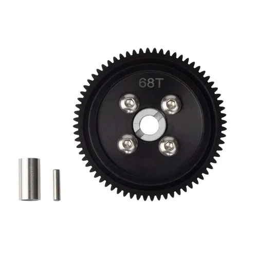 Juego de engranajes rectos diferencial 68T para Tamiya 54500 TT-02 TT-02B TT-02D XV-01 piezas de actualización de repuesto