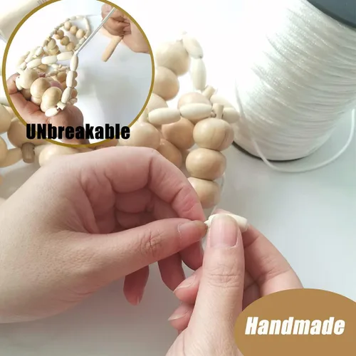 Miniatura 6 de Herramientas de masaje de terapia de madera para esculpir el cuerpo, cuerda de rodillo de masaje de espalda, kit de maderoterapia de masaje manual